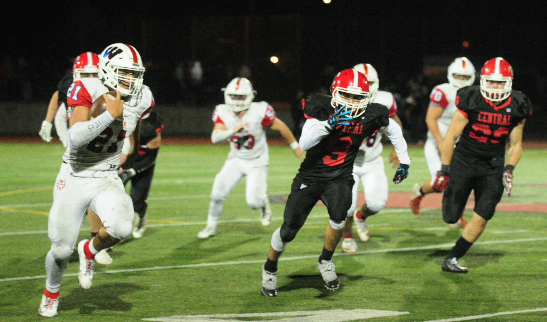 Prep football: Lebanon at Central
